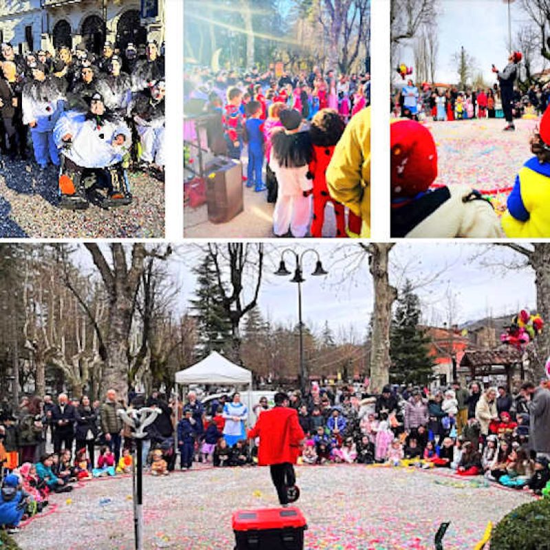 Tagliacozzo celebra il Carnevale: due giorni pieni di colori e allegria con "Bimbi in festa"