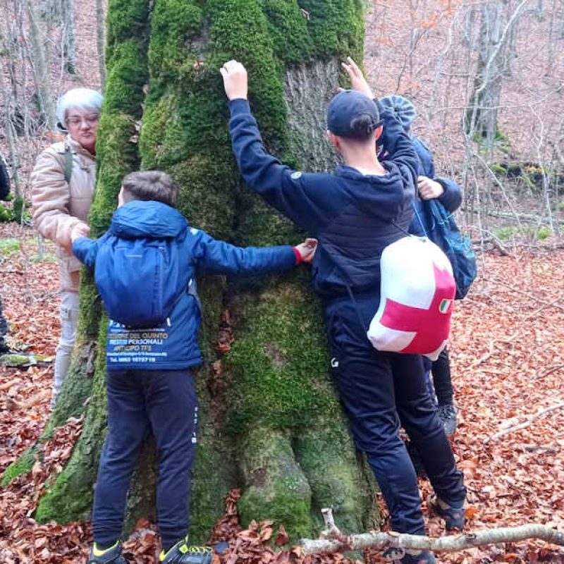 "Conosciamo il bosco", un tuffo nella natura per i ragazzi di Trasacco con il CAI Vallelonga Coppo dell'Orso