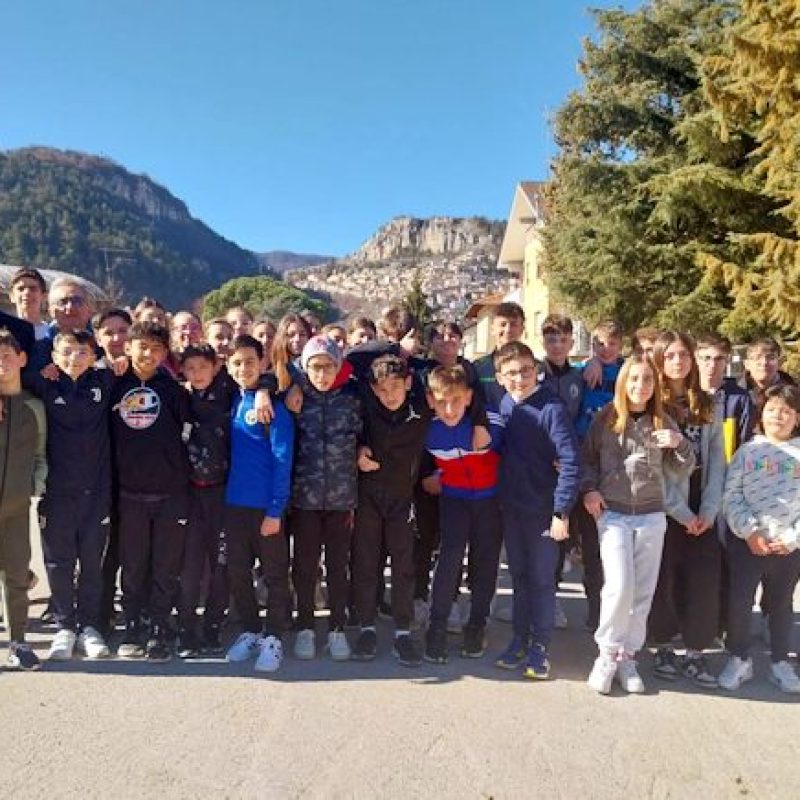 Sono 55 gli studenti dell'Istituto Argoli di Tagliacozzo che hanno partecipato con entusiasmo alle prove di atletica campestre