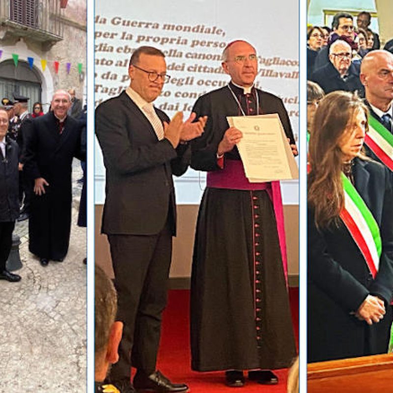 Centinaia di persone a Tagliacozzo per celebrare don Gaetano Tantalo, eroica figura di fede e d'impegno civile