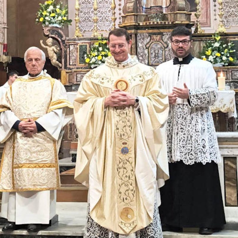 Luco dei Marsi in festa per don Umberto Di Pasquale, da poco divenuto sacerdote