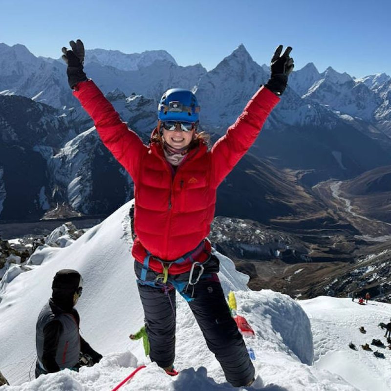 Aielli celebra la sua alpinista Dorinda Morgante, sindaco Di Natale: "Conquistati tre obiettivi, tutti sopra i 5000 metri, in venti giorni"