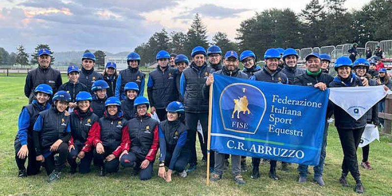 Sport equestri: Endurance Abruzzese centra due medaglie alla Coppa delle Regioni 2024