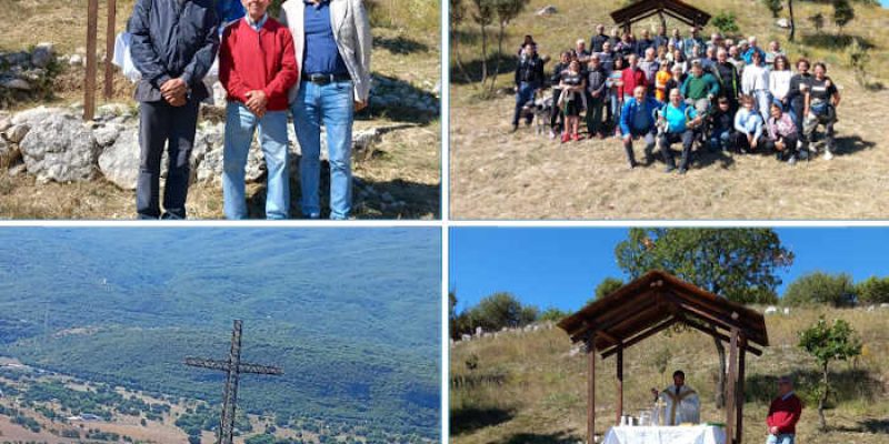 Festa della Croce a Casali d'Aschi, un connubio tra fede e natura