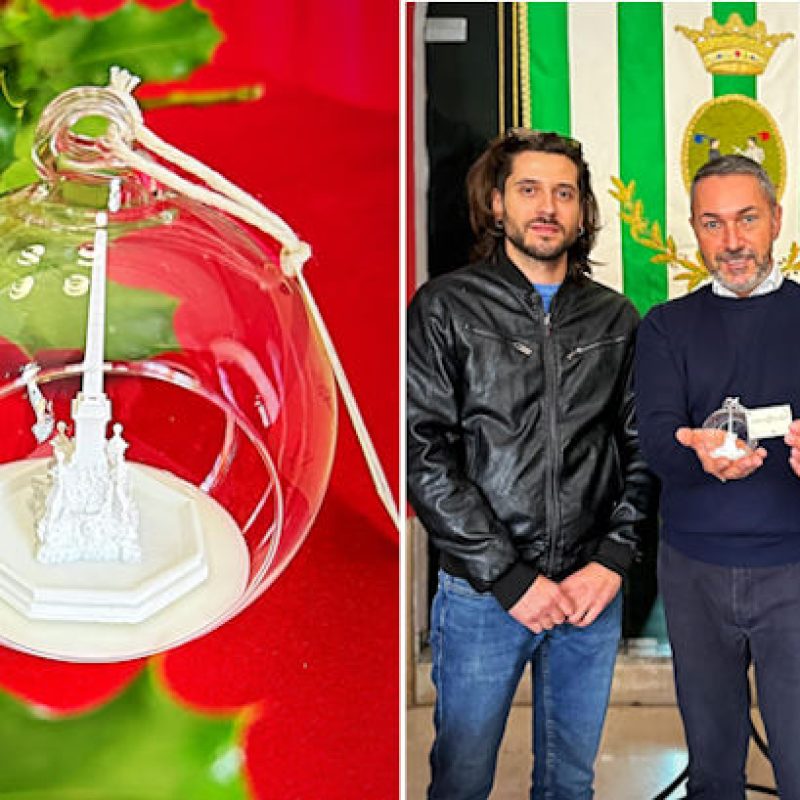 Tagliacozzo celebra il 200° anniversario della Fontana dell'Obelisco con il gadget creato da Damiano Spollera Iannini e Giulio Iannini