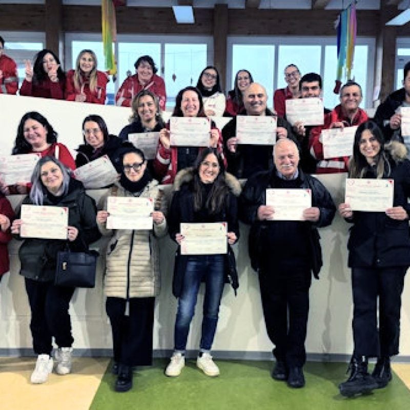 Rianimazione cardiopolmonare: giornata di formazione per i volontari della sezione di Carsoli della Croce Rossa Italiana