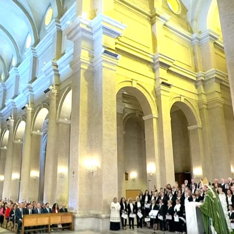 Con la messa su Rai 1 dalla Cattedrale di Avezzano si sono concluse le celebrazioni della Giornata per la custodia del Creato