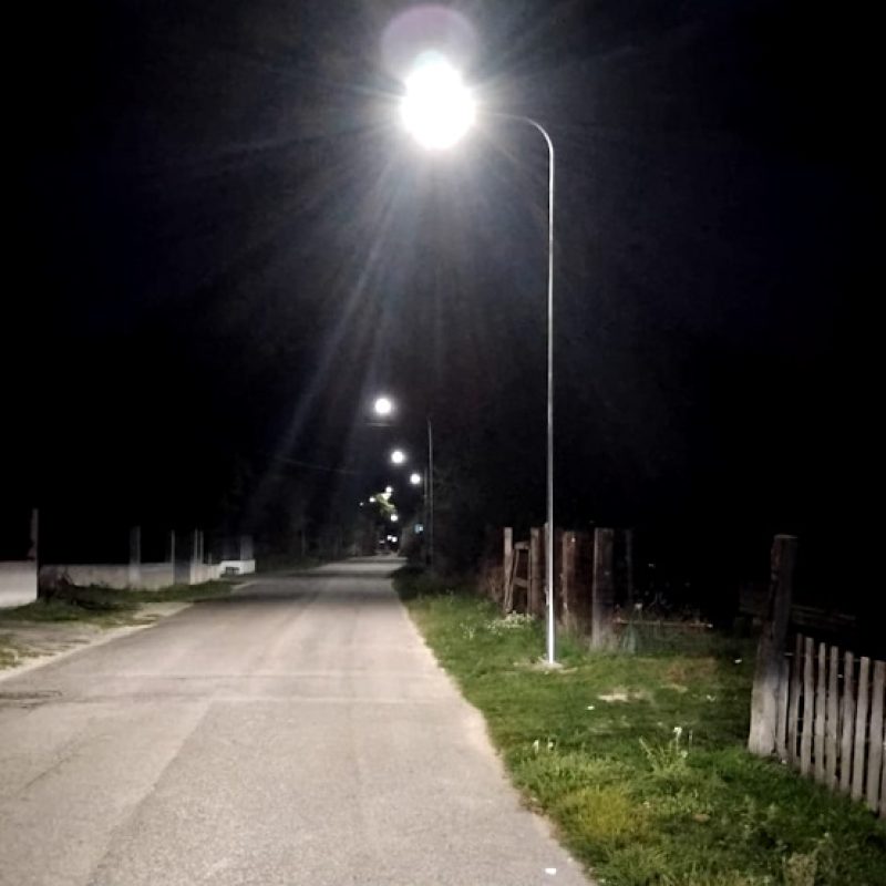 Nuova illuminazione lungo la SP 21 Magoranese: sindaco Alfonsi: "Più sicurezza a Casali di Aschi"