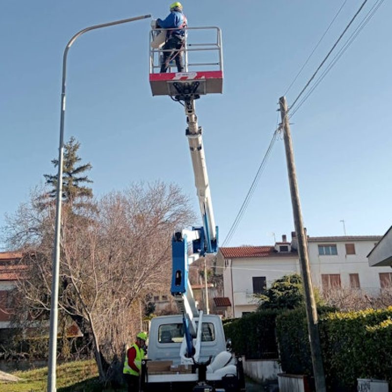 Al via l'efficientamento dell'illuminazione pubblica di Pescina, per il risparmio energetico e la sicurezza