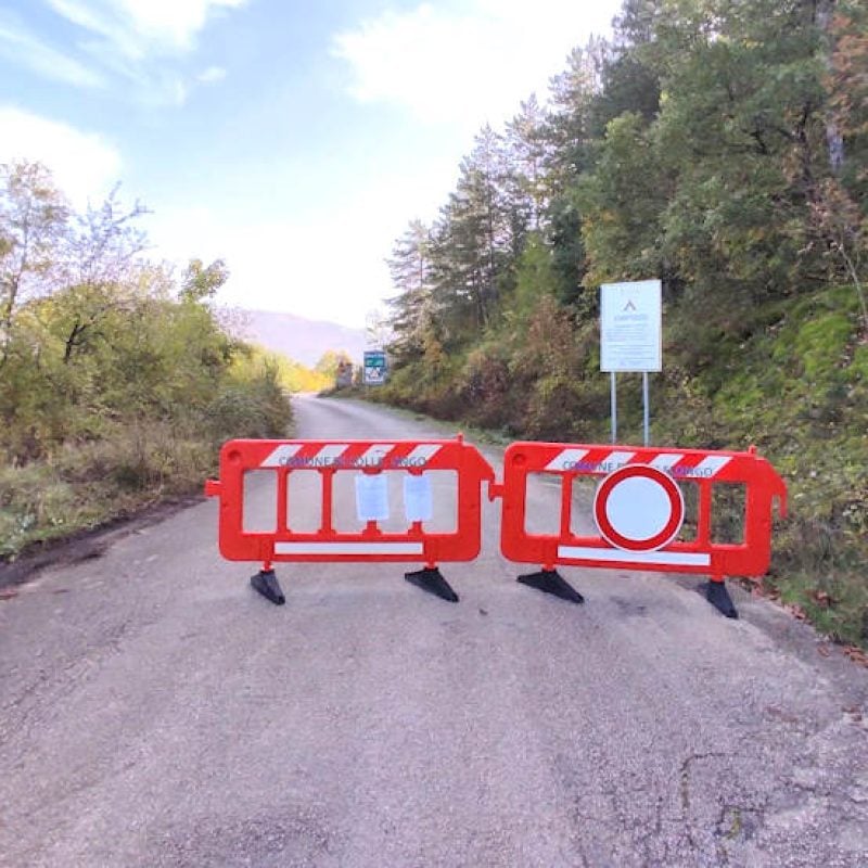 Partiti, a Collelongo, i lavori di messa in sicurezza sulla strada per Sant'Elia