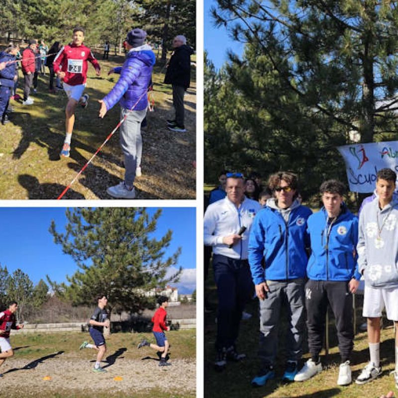 Vittoria per studenti dell'Istituto "Ettore Majorana" di Avezzano alla fase provinciale di corsa campestre