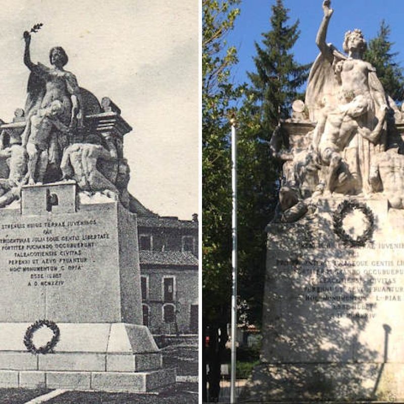 Tagliacozzo celebra il 4 Novembre e i 100 anni del suo Monumento ai Caduti