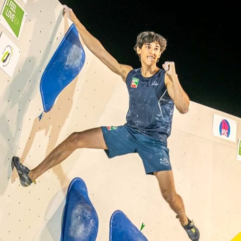 Arrampicata sportiva, l'abruzzese Niccolò Salvatore è Campione del Mondo universitario