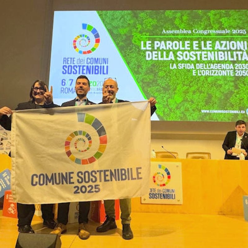 Opi ottiene la bandiera di "Comune Sostenibile": un passo avanti verso un futuro verde