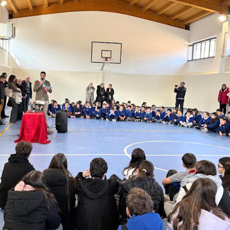 Riqualificazione della palestra di Pescina, sindaco Zauri: "Gli studenti fontamaresi tornano in palestra"