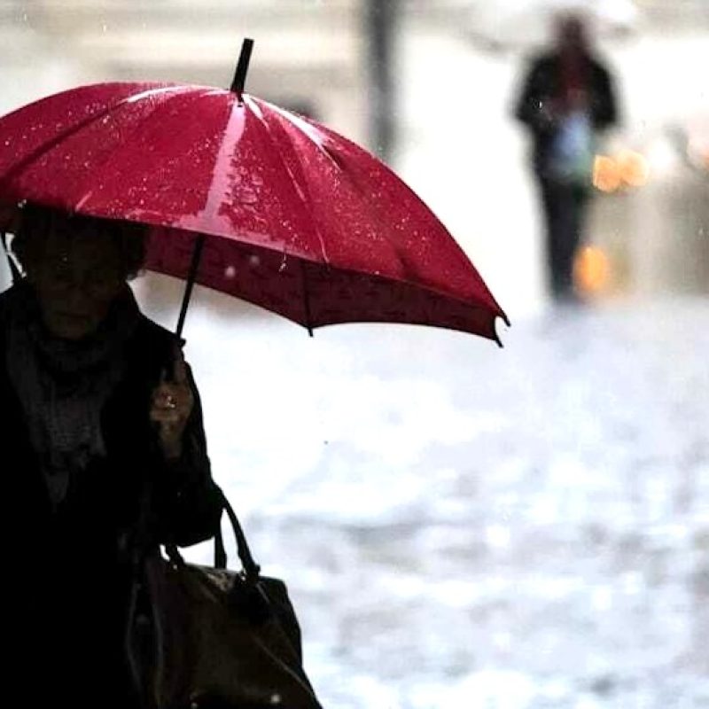 Piogge e forti venti: allerta gialla anche in Abruzzo