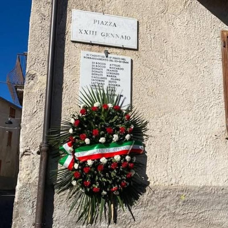 Oggi la comunità di Roccacerro ricorda le vittime del bombardamento del 1944