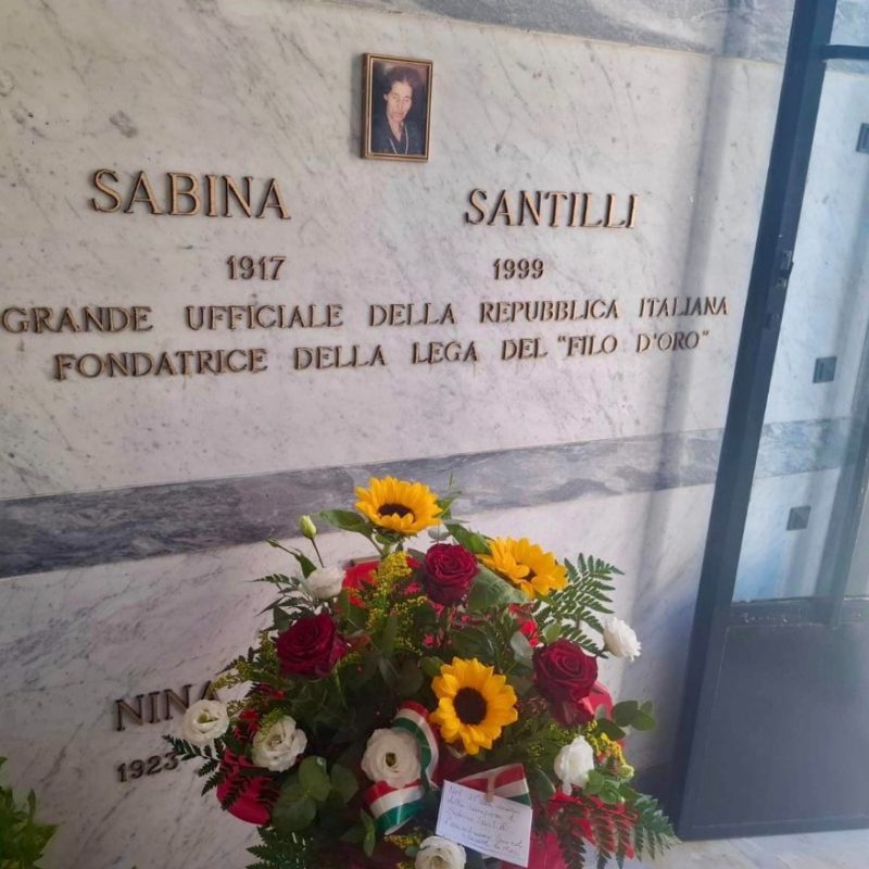 25º anniversario della scomparsa di Sabina Santilli