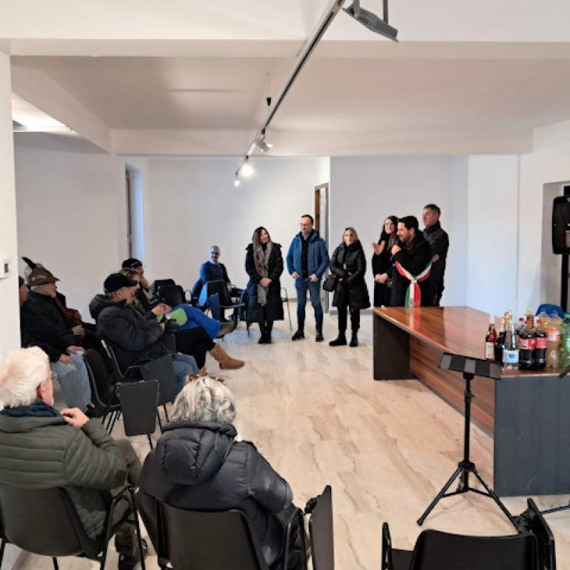 Inaugurazione della Sala Multimediale Francesco Di Ponzio: un nuovo spazio per la comunità di Ovindoli