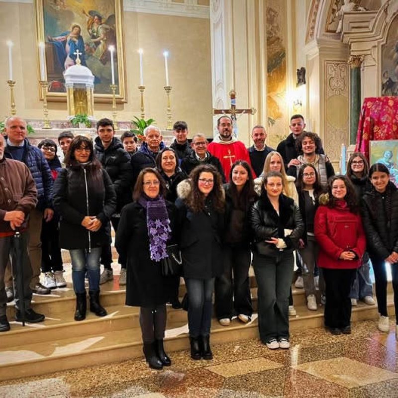 Celebrazione di Santa Cecilia a Tagliacozzo con le ragazze e i ragazzi del Complesso bandistico