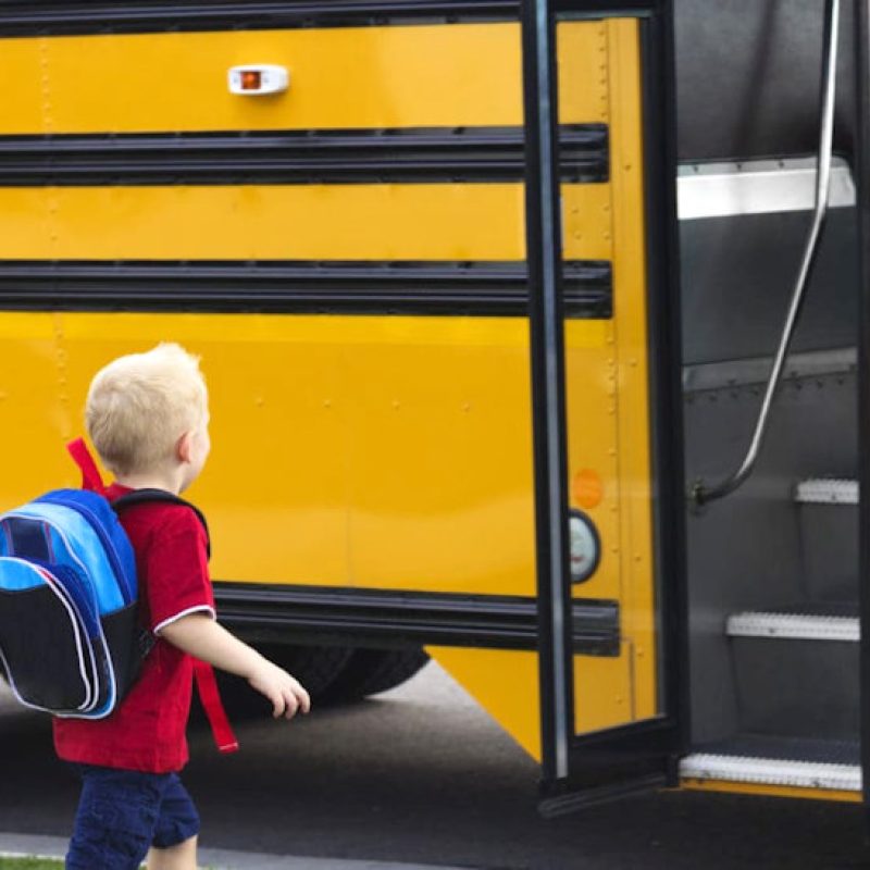 Bimba di 3 anni dimenticata sullo scuolabus per l'intera mattinata