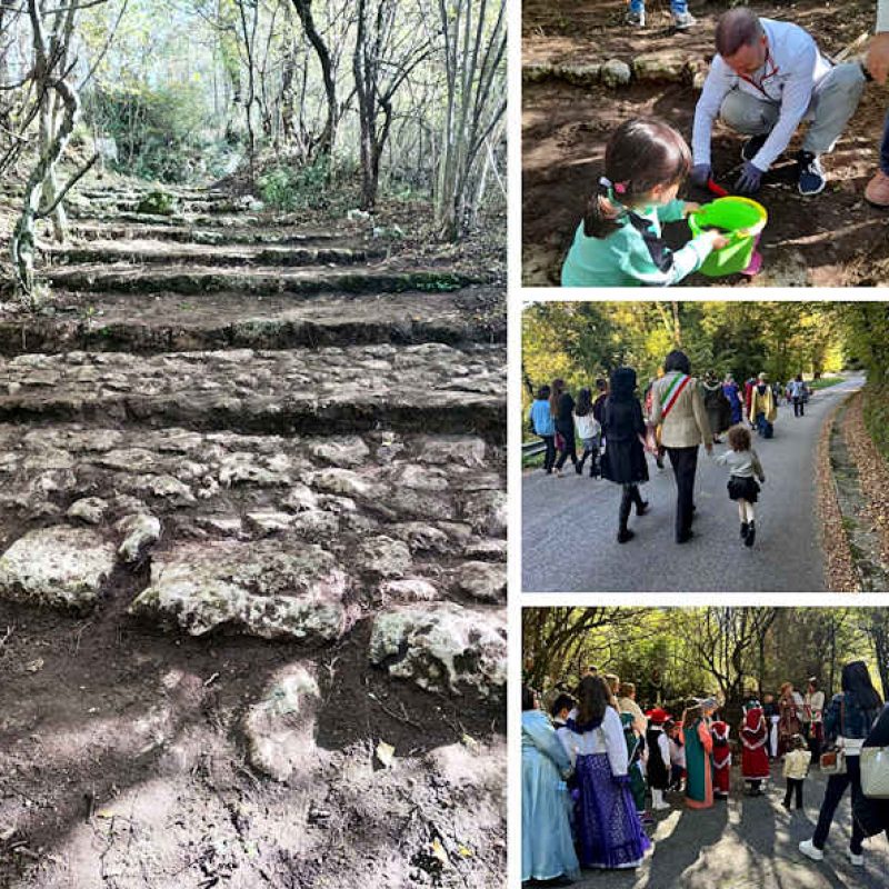 "Archeologi per un giorno", inaugurazione della strada antica di Balsorano Vecchio