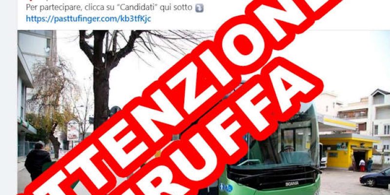 Utenti ingannati da false inserzioni social relative ad abbonamenti TUA a prezzi stracciati